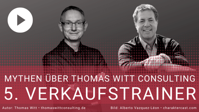 Mythos 5 - Thomas Witt ist Verkaufstrainer im Möbelhandel